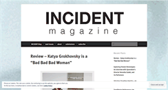 Desktop Screenshot of incidentmag.com